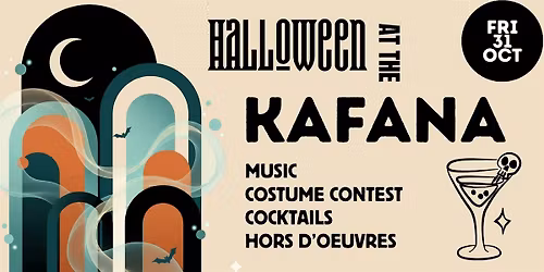 Halloween Party at The Kafana