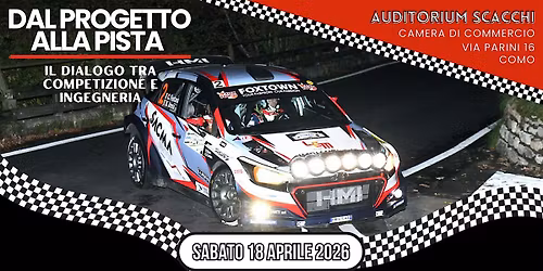 DAL PROGETTO ALLA PISTA - IL DIALOGO TRA COMPETIZIONE E INGEGNERIA