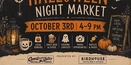 Halloween Fest & Night Vendor Market @ CT Valley Brewing Company