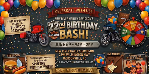New River Harley-Davidson's 22nd Anniversary Party