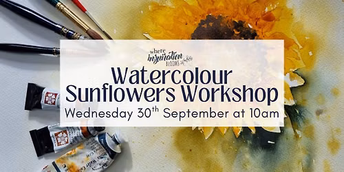 Watercolour Sunflowers Workshop