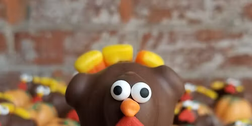 Thanksgiving Turkey Cake Pop Decorating Class