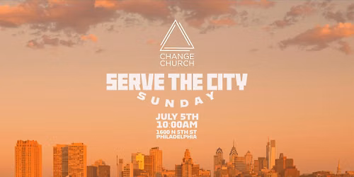 SERVE THE CITY SUNDAY