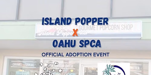 Island Popper x Oahu SPCA Adoption Event