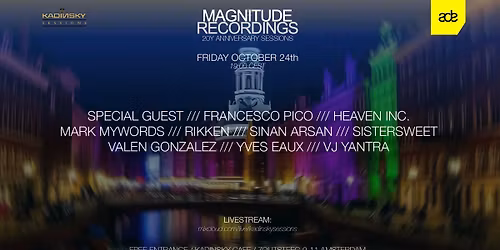 MAGNITUDE RECORDINGS 20Y Anniversary Sessions