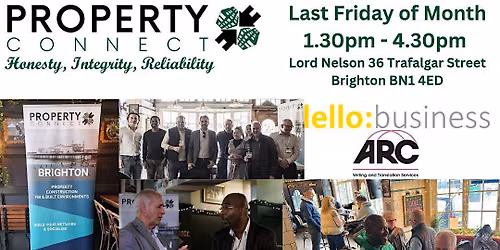 Property-Connect Brighton Last Friday networking event