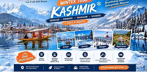 5D4N-Christmas Winter Kashmir Tour 2026