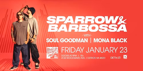 Sparrow & Barbossa at the Magic Stick - Detroit, MI