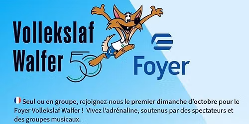 Foyer Vollekslaf Walfer 2026 (50e \u00e9dition)