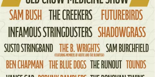 SONG BIRD MUSIC FESTIVAL - SUN MAY 31 - MERCH VOLUNTEER - FREE ENTRY
