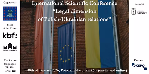 International Scientific Conference "Legal dimension of Polish-Ukrainian relations"