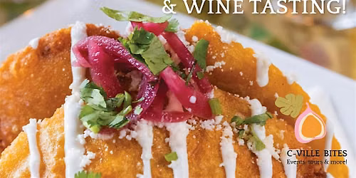 Downtown C-ville Food Tour + Wine Tasting (11:30am-2pm)