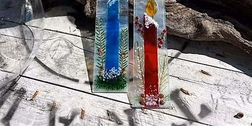 Christmas Candle Fused Glass Class