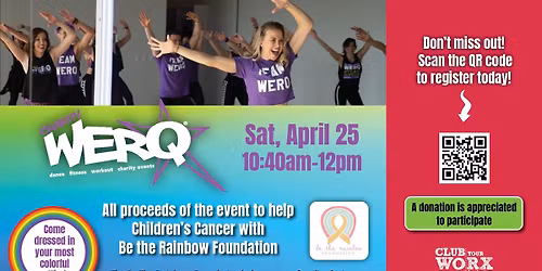 Charity WERQOut - Children's Cancer Fundraiser at ClubWorx