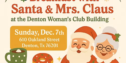Breakfast with Santa & Mrs. Claus \ud83c\udf85\ud83c\udffd\ud83e\uddd1\ud83c\udffc\u200d\ud83c\udf84