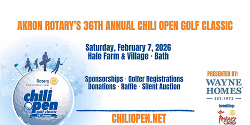 36th Annual Chili Open Golf Classic