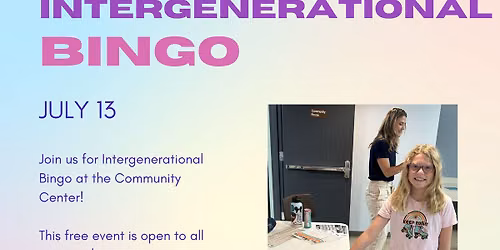 Intergenerational BINGO!
