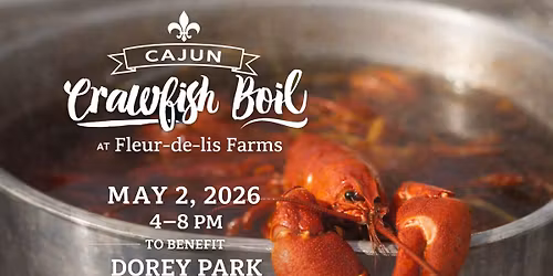 Cajun Crawfish Boil at Fleur-de-lis Farms