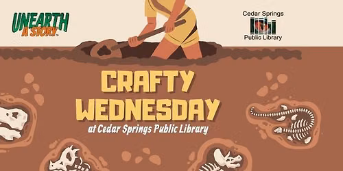 Crafty Wednesdays at Cedar Springs Public Library