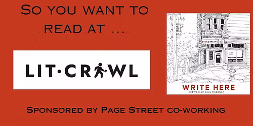 So you want to read at Lit Crawl?