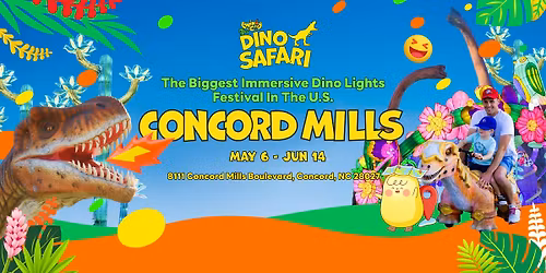 LuminoCity Dino Safari Festival - North Carolina