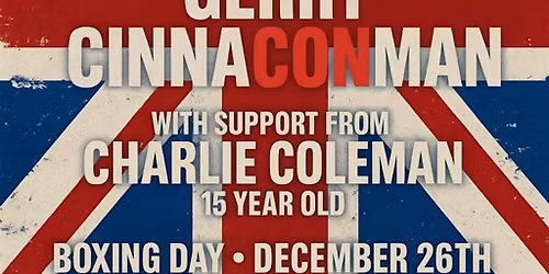 The Longlands Boxing Day Bash - SolOasis - Gerry CinnaConMan