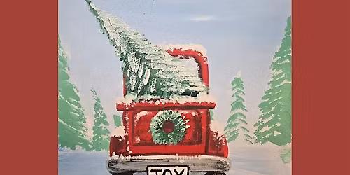 Christmas Truck Paint Party
