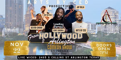 From Hollywood 2 Arlington Comedy Show