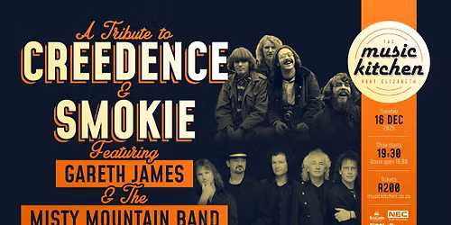 Creedence & Smokie Tibute Ft Gareth James and The Misty Mountain Band