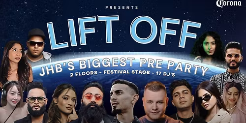Lift Off - The Pre Party - Maracan\u00e0, Sandton | 24 April 