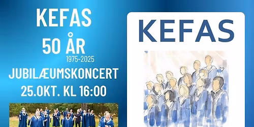 KEFAS 50 \u00e5rs jubil\u00e6umskoncert