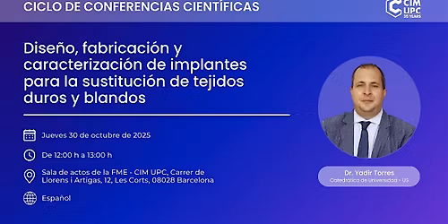Dise\u00f1o, fabricaci\u00f3n y caracterizaci\u00f3n de implantes para tejidos