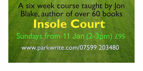 Creative Writing for All six week course