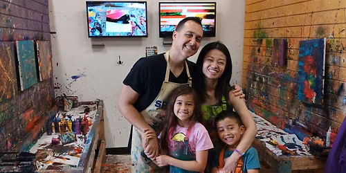 DIY Family Paint Session - Process-based Art