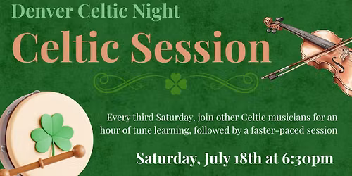 Celtic Session with Denver Celtic Night