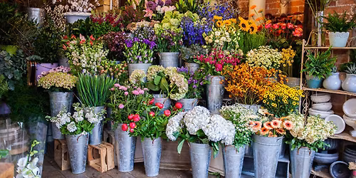 Summer Vase Floristry Masterclass with Afternoon Tea