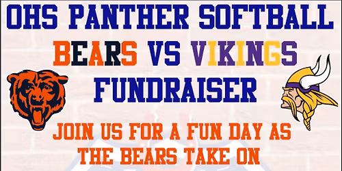 OPS FUNDRAISER BEARS VS VIKINGS AT ROADHOUSE 71