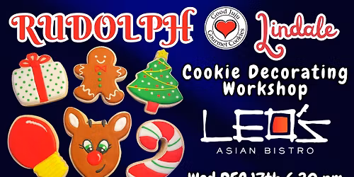 RUDOLPH Cookie Decorating Workshop (LINDALE)