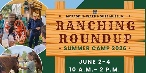 Ranching Roundup Summer Camp 2026