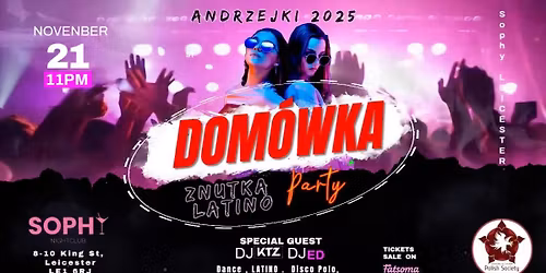 \u2b1c\ud83d\udfe5 POLISH PARTY LEICESTER - DOM\u00d3WKA - ANDRZEJKI 2025