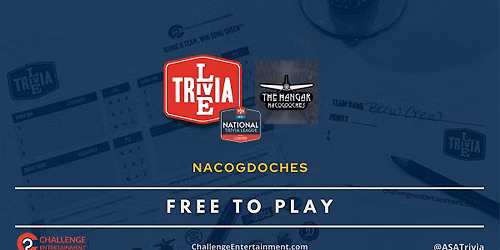Weekly Live Trivia Nights at The Hangar Pub - Nacogdoches