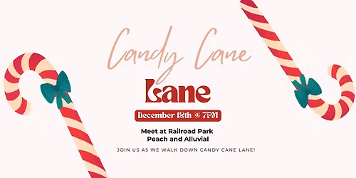 Candy Cane Lane Walk Night