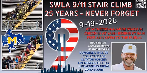 2026 Lake Charles 9\/11 Memorial Stair Climb