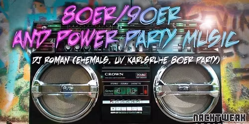 80er\/90er Party und Party Power Music mit DJ Roman - Mainfloor