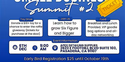 Small Business Summit #2!