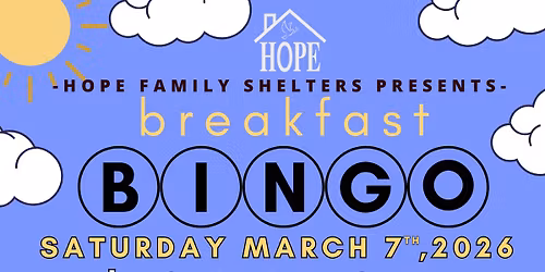 HOPE\u2019s Breakfast Bingo\ud83d\udc13\ud83c\udf9f\ufe0f
