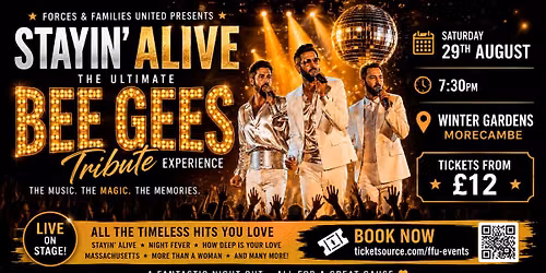 Stayin\u2019 Alive \u2013 Bee Gees Tribute Experience
