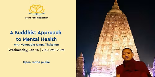 Wednesday night meditation: Grant Park Meditation Mindfulness Practice