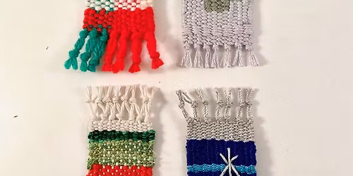 Wee Weaving in Christmas Colors with Kay West