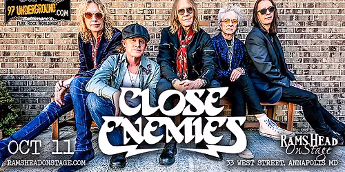Close Enemies feat. Tom Hamilton of Aerosmith